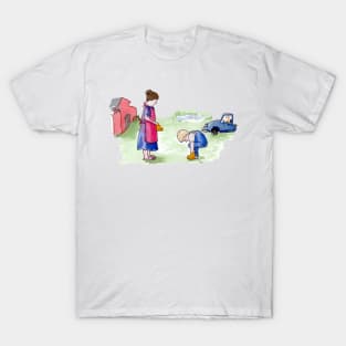 Adventures of a Child of living on the land. T-Shirt